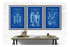 Bar Patent Collection of 3 Patent Prints - Bar Decor Art, Kitchen Decor, Restaurant Decor, Patent Prints, Cocktails Decor, Shaker Patent Art Prints mypatentprints 