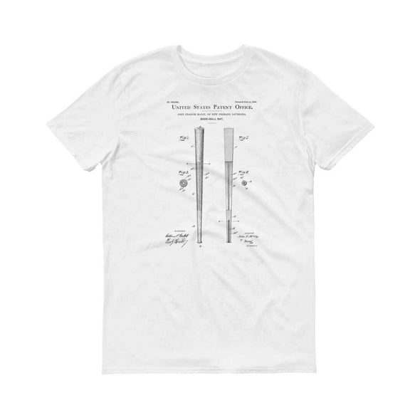 Baseball Bat Patent T-Shirt -Baseball T-Shirt, Baseball Patent, Baseball Fan Gift, Baseball Bat, Baseball Shirt, Baseball Gift