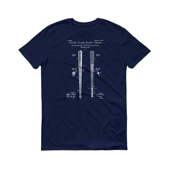 Baseball Bat Patent T-Shirt -Baseball T-Shirt, Baseball Patent, Baseball Fan Gift, Baseball Bat, Baseball Shirt, Baseball Gift