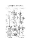 Bayonet Patent - Patent Print, Wall Decor, Weapon Art, Firearm Art, Weapon Drawing, Military Drawing