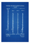 Billiard Cue Patent 1914 - Billiard Room Decor, Patent Print, Wall Decor, Pool Table Decor, Basement Art, Pool Decor, Bar Wall Art, Pool Cue