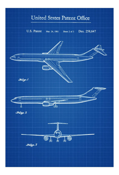 Boeing Airplane Patent - Airplane Blueprint, Pilot Gift, Aircraft Decor, Airplane Poster, Vintage Aviation Art, Airplane Art, Boeing Patent mws_apo_generated mypatentprints Parchment #MWS Options 914401934 