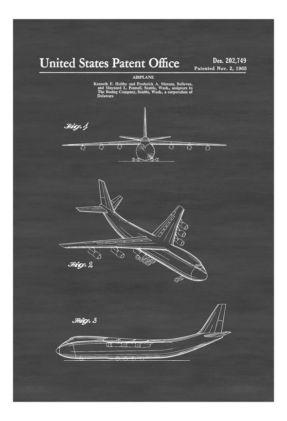 Boeing Cargo Airplane Patent - Airplane Blueprint, Aircraft Decor, Airplane Poster, Vintage Aviation Art, Airplane Art, Boeing Patent mws_apo_generated mypatentprints Parchment #MWS Options 1354541608 