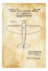 Boeing Open Cockpit Pursuit Plane Patent 1934 -  Pilot Gift, Aviation Art, Airplane Blueprint, Airplane Poster, Airplane Art, Boeing Patent