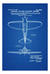 Boeing P-29 Patent - Vintage Aviation Art, Airplane Blueprint, Pilot Gift, Airplane Poster, Airplane Art, Boeing Patent