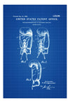 Boxing Glove Patent - Patent Print, Wall Decor, Boxing Art, Glove Patent, Boxing Fan Gift, Boxing Glove Blueprint