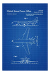 Caravelle Jet Airplane Patent 1958 - Airplane Blueprint, Pilot Gift, Caravelle Patent, Airplane Poster, Vintage Jet Poster, Airplane Art Art Prints mypatentprints 