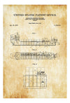 Cargo Ship Patent - Patent Print, Vintage Nautical, Naval Art, Sailor Gift, Sailing Decor, Nautical Decor, Boating Decor, Boat Patent Print Art Prints mypatentprints 