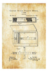 Cigar Box Patent 1887 - Tobacco Patent, Cigar Lounge Sign, Cuban Cigar, Cigar Art, Cigar Decor, Man Cave, Cigar Box, Cigar Patent Art Prints mypatentprints 10X15 Parchment 
