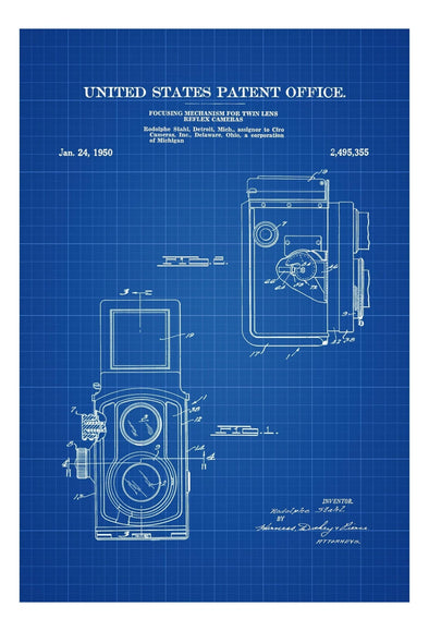 Ciroflex Photographic Camera - Patent Print, Wall Décor, Photography Art, Camera Art, Vintage Camera, Camera Décor, Photographer Gift mws_apo_generated mypatentprints Parchment #MWS Options 3027675615 