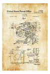 Clothes Dryer Patent - Laundry Room Decor, Vintage Clothes Dryer, Clothes Dryer Blueprint, Dryer Patent, Washer and Dryer, Electric Dryer