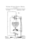 Condensation Capture Apparatus Patent Print 1888 - Wall Decor, Vintage Science, Science Decor, Chemistry Art, Science Art, Steam Generator Art Prints mypatentprints 
