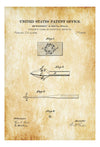 Dental Drill Patent Print 1886 - Dental Office Decor, Dental Hygienist Gift, Dental Art, Dentist Decor, Dental Tools, Dental Assistant Gift Art Prints mypatentprints 