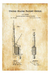 Dental Plugger Patent - Patent Print, Wall Decor, Dental Office Decor, Medical Art, Dental Art, Dentist Decor, Dental Tools, Dentist Patent