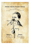Dentist Rubber Dam Patent 1875 - Dental Dam, Wall Decor, Dental Office Decor, Medical Art, Dental Art, Dentist Decor, Dental Tools Patent Art Prints mypatentprints 10X15 Parchment 