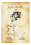 Diaper Patent 1899 - Baby Room Decor, Patent Print, Vintage Nursery Art, Baby Shower Gift, Baby Diaper, Baby Shower Gift