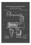 Distilling Apparatus Patent Print 1884 - Wall Decor, Vintage Science, Science Decor, Chemistry Art, Science Art, Distilling, Water Purifier Art Prints mypatentprints 5X7 Blueprint 