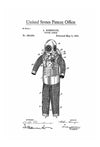 Diving Armor Patent 1893 - Patent Print, Wall Decor, Diver Gift, Scuba Gift, SCUBA Diver, Deep Sea Diver, Nautical Decor, Beach House Decor Art Prints mypatentprints 