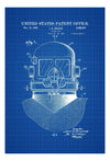 Diving Suit Helmet Patent, Patent Poster, Wall Decor, Diver Gift, Scuba Gift, Scuba Diver, Deep Sea Diver, Nautical Decor, Beach House Decor Art Prints mypatentprints 10X15 Parchment 