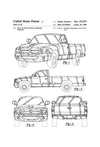 Dodge Ram Truck Patent, Patent Print, Wall Decor, Truck Decor, Trcuk Art, Classic Truck, Dodge Patent, Dodge Ram Patent, Ram Truck Blueprint Art Prints mypatentprints 