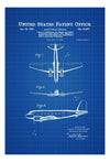 Douglas DC-2 Plane Patent 1935 - Douglas Aircraft Patent, Vintage Airplane, Airplane Blueprint, Pilot Gift, Airplane Poster, DC-2 Patent Art Prints mypatentprints 