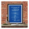 Douglas Jet Plane Patent 1949 - Douglas Aircraft Patent, Vintage Airplane, Airplane Blueprint, Pilot Gift, Airplane Poster, F3D Skyknight Art Prints mypatentprints 10X15 Parchment 