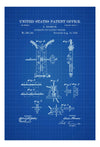 Electric Welding Patent Print 1886 - Patent Print, Wall Decor, Welder Gift, Garage Decor, Welder, Electric Welder Patent, Welder Gift Art Prints mypatentprints 10X15 Parchment 