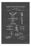 Electric Welding Patent Print 1886 - Patent Print, Wall Decor, Welder Gift, Garage Decor, Welder, Electric Welder Patent, Welder Gift Art Prints mypatentprints 