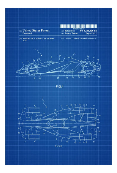 Ferrari Formula One Racing Car Patent - Patent Print, Wall Decor, Automobile Decor, Automobile Art, Racing Car, Ferrari Patent mws_apo_generated mypatentprints Chalkboard #MWS Options 1144564257 