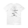 Fishing Tackle Patent T-Shirt 1884 - Fishing T-Shirt, Patent t-shirt, Old Patent T-shirt, Fishing Rod, Fisherman Gift Shirts mypatentprints 