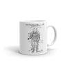 Flight Suit Patent Mug - Patent Mug, Space Mug, Astronaut Mug, Rocket Mug, Pilot Gift, Space Program, Astronauts, Aviation Mug