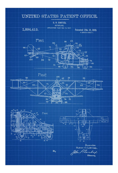 Flying Car Patent - Vintage Airplane, Airplane Blueprint, Airplane Art, Pilot Gift, Aircraft Decor, Airplane Poster, Flying Car mws_apo_generated mypatentprints Blueprint #MWS Options 3949897014 