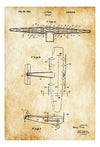 Ford Airplane Patent - Vintage Airplane, Airplane Blueprint, Airplane Art, Pilot Gift,  Aircraft Decor, Airplane Poster, Henry Ford Patent