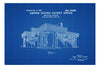 Frank Lloyd Wright House Design Patent - Decor, Patent Print, Wall Decor, Frank Lloyd Wright House, Frank Lloyd Wright Patent