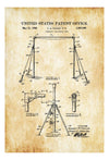 Gymnastic Horizontal Bars Patent Print - Wall Decor, Gym Decor, Gymnastic Patent, Gymnastic Poster, Gymnastic Bars Patent Print Art Prints mypatentprints 