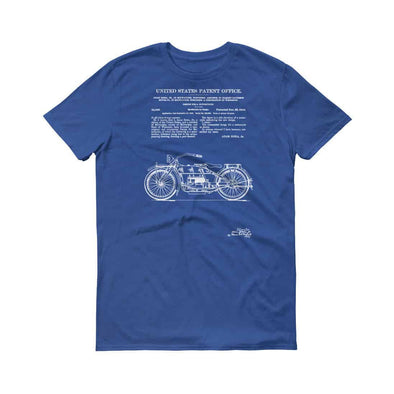 Harley-Davidson Design Patent T Shirt 1919 - Patent Shirt, Harley Davidson Patent, Biker Gift, Motorcycle Shirt, Harley Davidson Shirt Shirts mypatentprints 3XL Black 