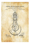 Harley Engine Closeup Patent Print 1914 - Motorcycle Decor, Harley Davidson Patent, Harley Engine Blueprint, Wall Patent Decor Art Prints mypatentprints 
