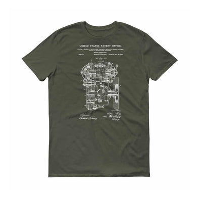 Harley Engine Patent T Shirt 1920 - Patent Shirt, Harley Motorcycle Engine Patent, Biker Gift, Motorcycle Shirt, Harley Davidson Shirt