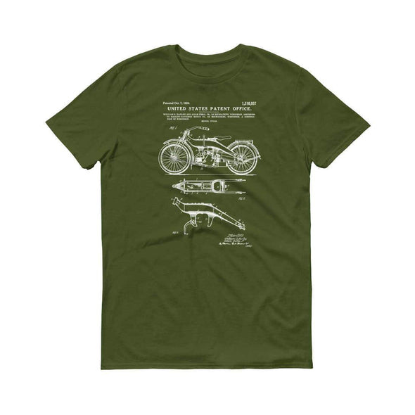 Harley Motorcycle Patent T Shirt - Patent Shirt, Harley Patent, Biker Gift, Motorcycle Shirt, Harley Davidson Shirt, Harley Bike T-Shirt