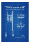 Harley Shock Absorber Patent 1925 - Wall Decor, Motorcycle Decor, Harley Davidson Art, Harley Motorcycle Patent Print Art Prints mypatentprints 