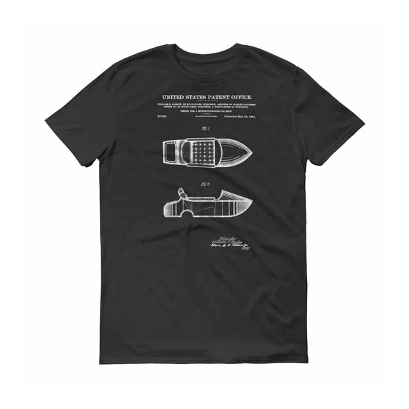 Harley Sidecar Patent T-Shirt - Biker Gift, Motorcycle Shirt, Harley Gift, Harley Davidson Patent, Harley Davidson Shirt, Sidecar Patent