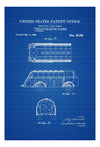 Heil Company Truck Patent Print - Truck-Trailer Transit Mixer Patent, Wall Decor, Truck Decor, Trucker Gift, Truck Drawing, Truck Blueprint Art Prints mypatentprints 