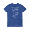 Hi Hat Stand Patent T Shirt - Patent Shirt, Musician Shirt, Music Art, Musician Gift, Drum Patent, Drummer T-Shirt, Drum Set, Drummer Gift