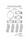 Hockey Puck Patent 1940 - Patent Print, Wall Decor, Hockey Art, Hockey Patent,  Hockey Coach, Coach Gift, Hockey Gift, Sports Art