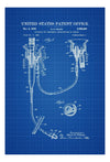 IV Device Patent Print 1948 - Doctor Office Decor, Nurse Gift, Medical Art, Medical Decor, Surgeon Gift, Doctor Gift, Intravenous Patent Art Prints mypatentprints 