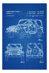 Jeep Wrangler Patent - Patent Print, Wall Decor, Automobile Decor, Automobile Art, Classic Car, Jeep Patent, Jeep Wrangler Blueprint