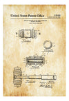Judge&#39;s Gavel Patent Print - Decor, Law Firm Decor, Lawyer Gift, Patent Print, Wall Decor, Gavel Bluprint