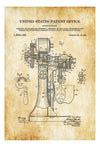 Kitchen Mixer Patent - Kitchen Décor, Restaurant Decor, Bar Décor, Patent Print, Wall Decor, Mixer Patent, Mixer Machine, Vintage Kitchen Art Prints mypatentprints 