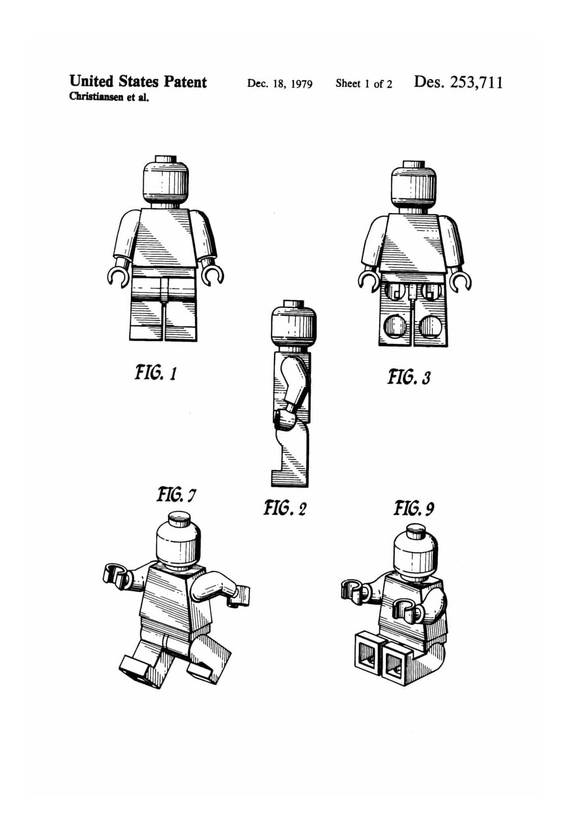 Lego Toy Figure Patent - Patent Print, Wall Decor, Lego Figure, Lego P – mypatentprints lego-toy-figure-patent-patent-print-wall-decor-lego-figure-lego-p-mypatentprints