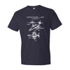 Lockheed Airplane Patent T-Shirt - Patent Shirt, Old Patent t-shirt, Aviation t-shirt, Airplane t-shirt, Pilot Gift, Airplane Shirt Shirts mypatentprints 